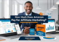 Image of How Much does Amazon Pay for Affiliate Marketing, and a male professional