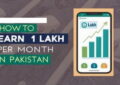 Image of How to Earn 1 Lakh Per Month in Pakistan