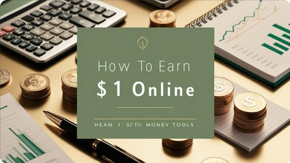 How to earn $1 online 2025