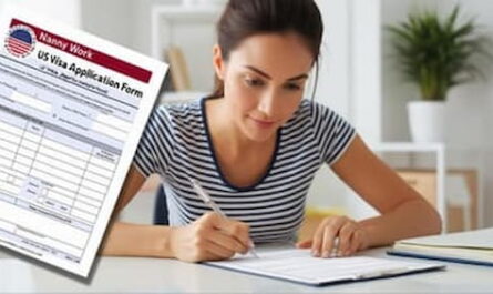 Image of a Nanny applying for a US Visa