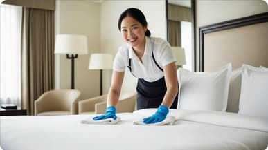 How can I write application letter for housekeeping in a hotel