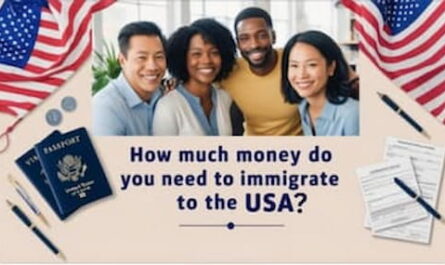 Image of How much money do you need to immigrate to the USA? featured by group of two male two female