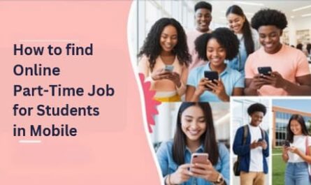 Image of How to find online part-time job for students in mobile