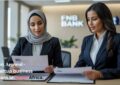 Image showing two female startup business loans staff members