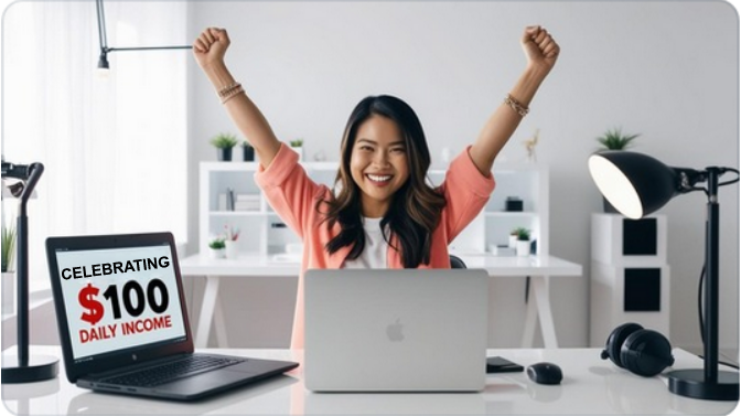 How to make $100 a day on YouTube for free