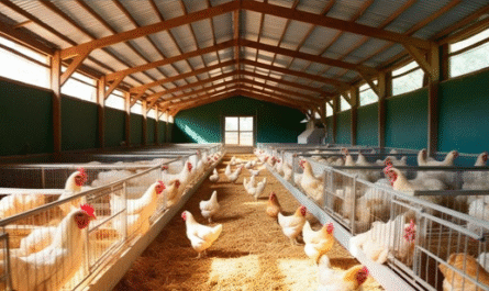 Image of chicken poultry farm in Zambia