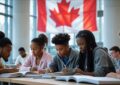 Image of student minorities studying in a library