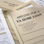 Image of VA home loan application form