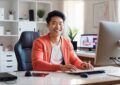 Image showing a smiling male coach for best email marketing platforms